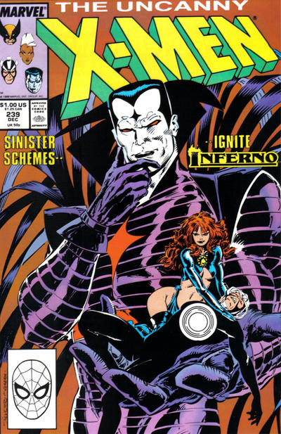 Uncanny X Men #239 cover