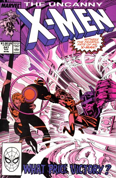 Uncanny X Men #247 cover