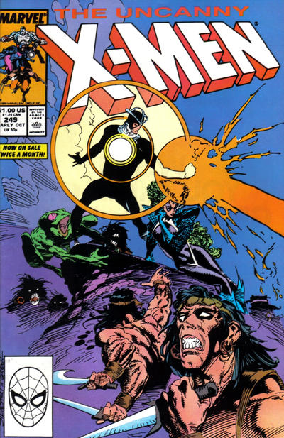 Uncanny X Men #249 cover