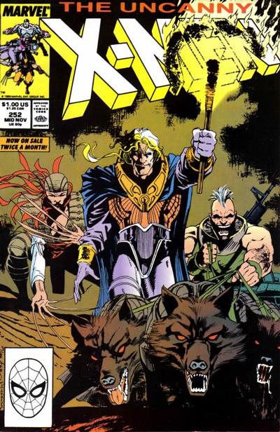 Uncanny X Men #252 cover