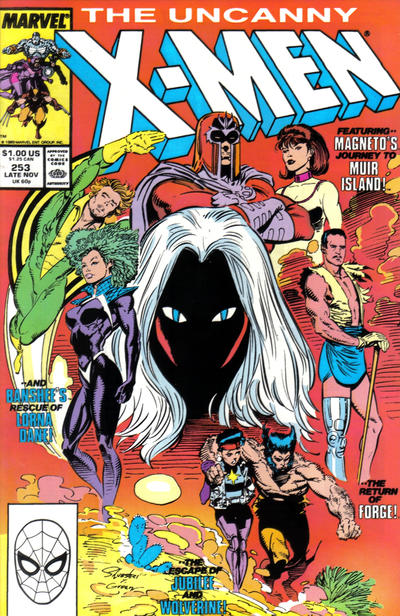 Uncanny X Men #253 cover