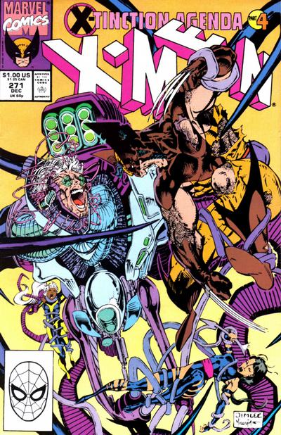Uncanny X Men #271 cover
