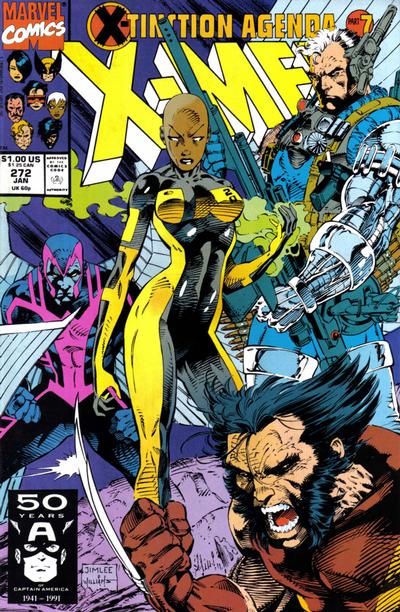 Uncanny X Men #272 cover