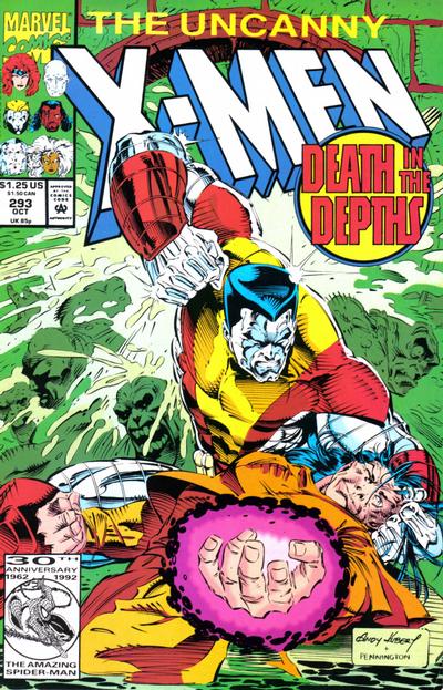 Uncanny X Men #293 cover