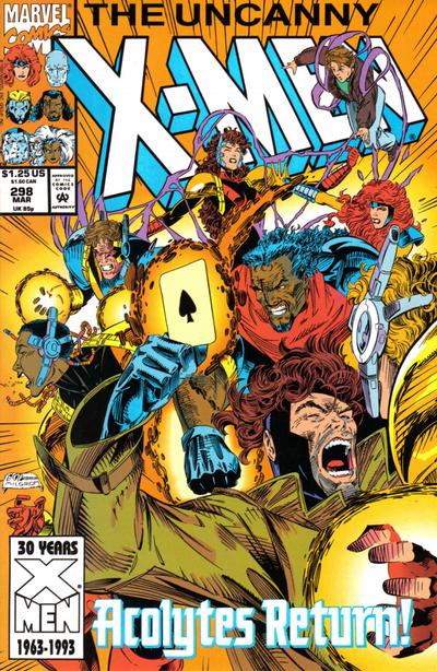 Uncanny X Men #298 cover