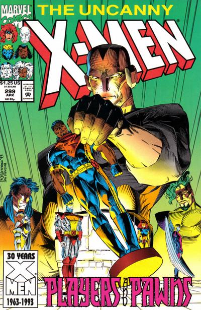 Uncanny X Men #299 cover