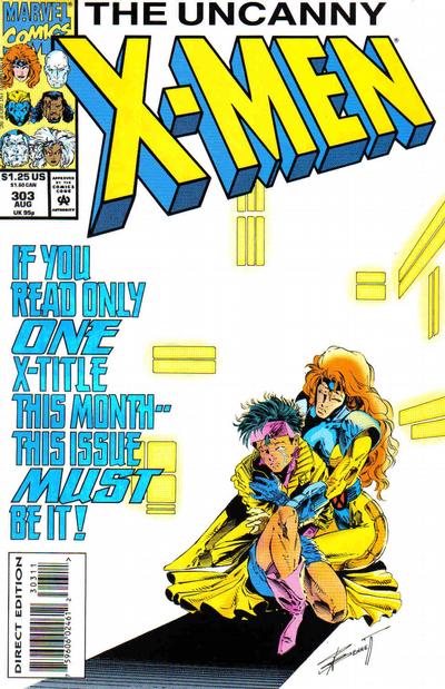 Uncanny X Men #303 cover