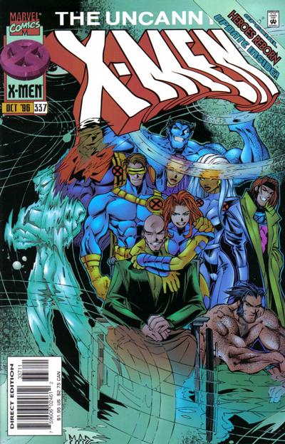 Uncanny X Men #337 cover
