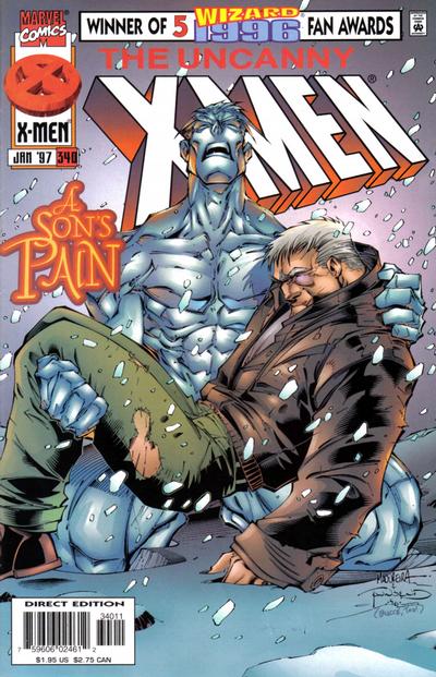 Uncanny X Men #340 cover