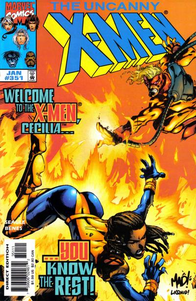 Uncanny X Men #351 cover