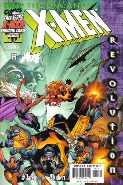Uncanny X Men #381 cover