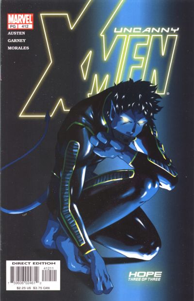 Uncanny X Men #412 cover