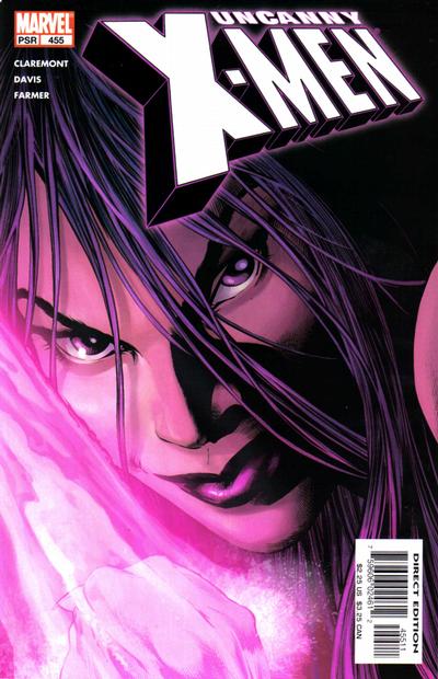 Uncanny X Men #455 cover