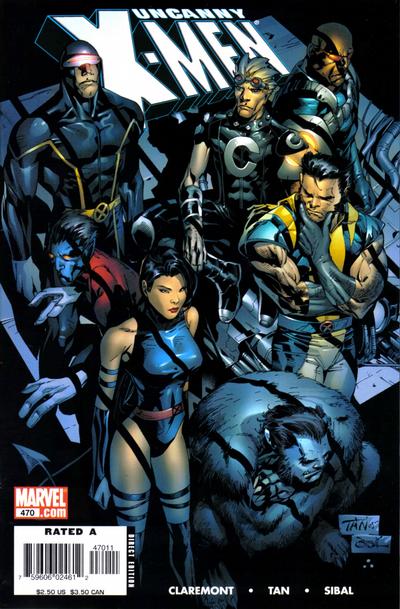 Uncanny X Men #470 cover