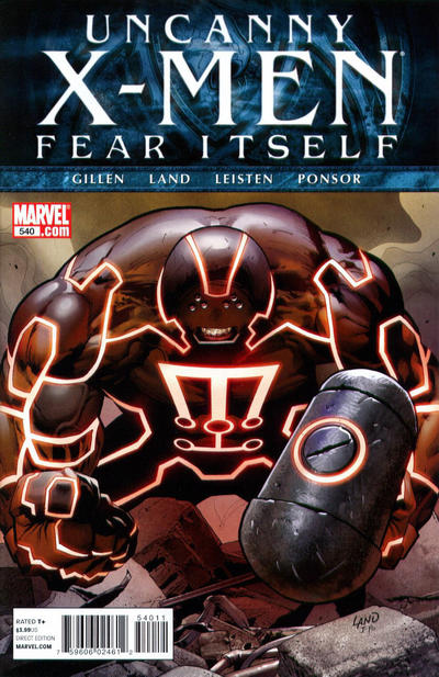 Uncanny X Men #540 cover