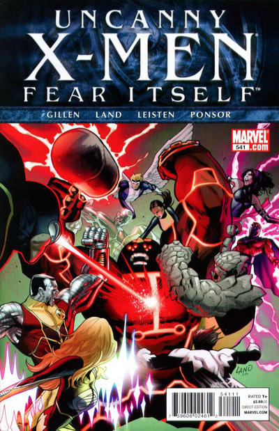 Uncanny X Men #541 cover