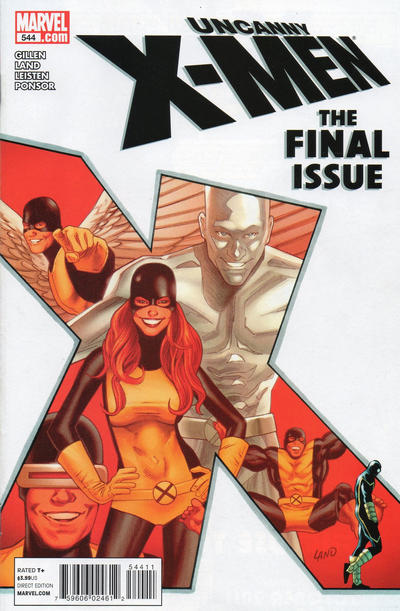 Uncanny X Men #544 cover