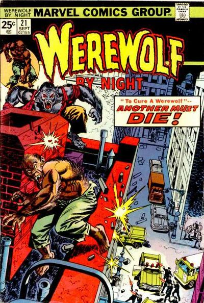 Werewolf by Night #21 cover