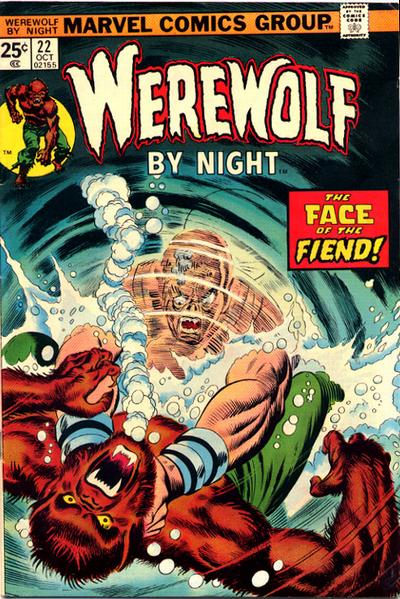 Werewolf by Night #22 cover