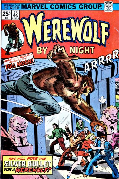 Werewolf by Night #23 cover