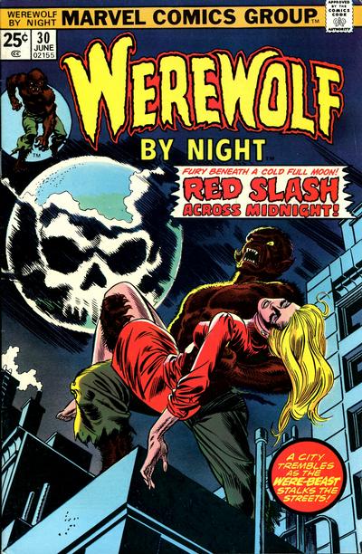 Werewolf by Night #30 cover