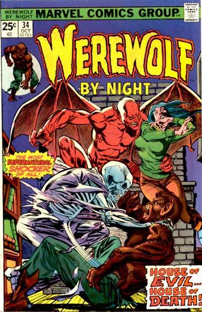 Werewolf by Night #34 cover