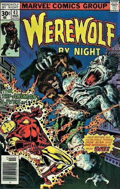 Werewolf by Night #43 cover