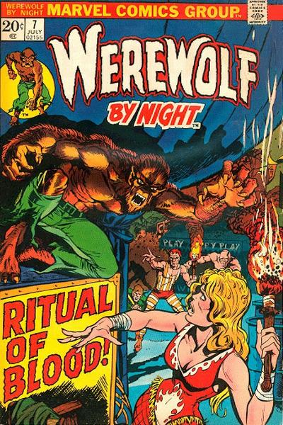 Werewolf by Night #7 cover