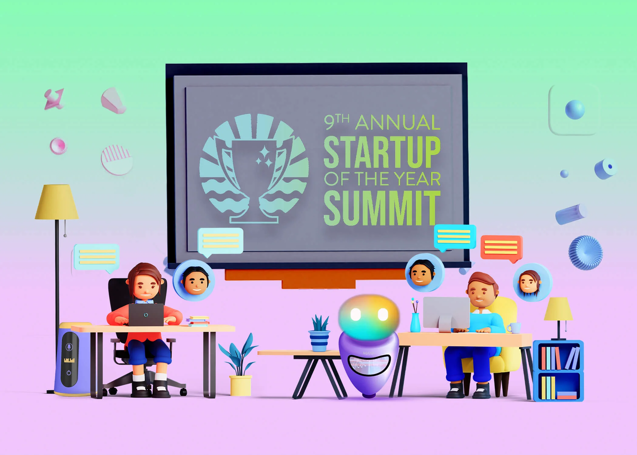 Meet Maya AI Startup of the Year Banner