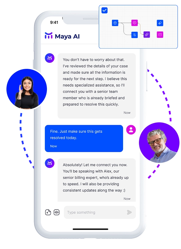 a screenshot of a chat