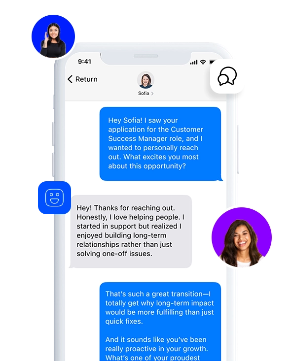 Personalize texting