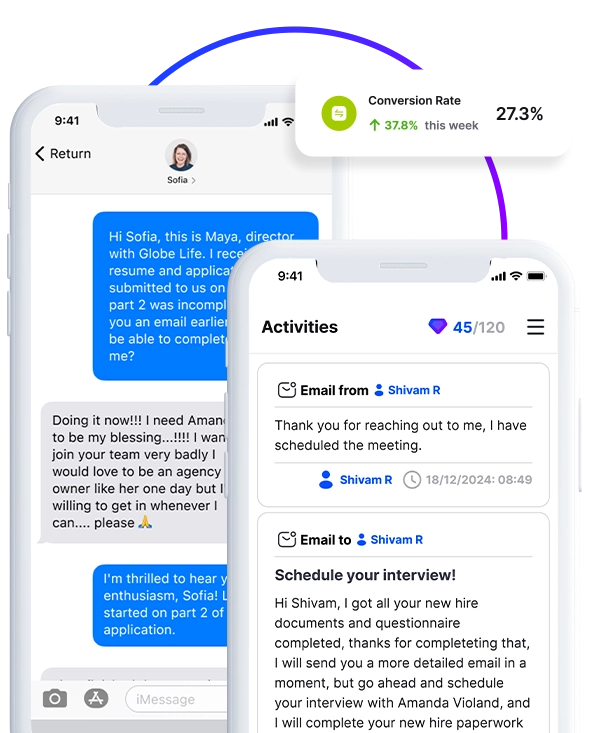 SMS & TXT communication