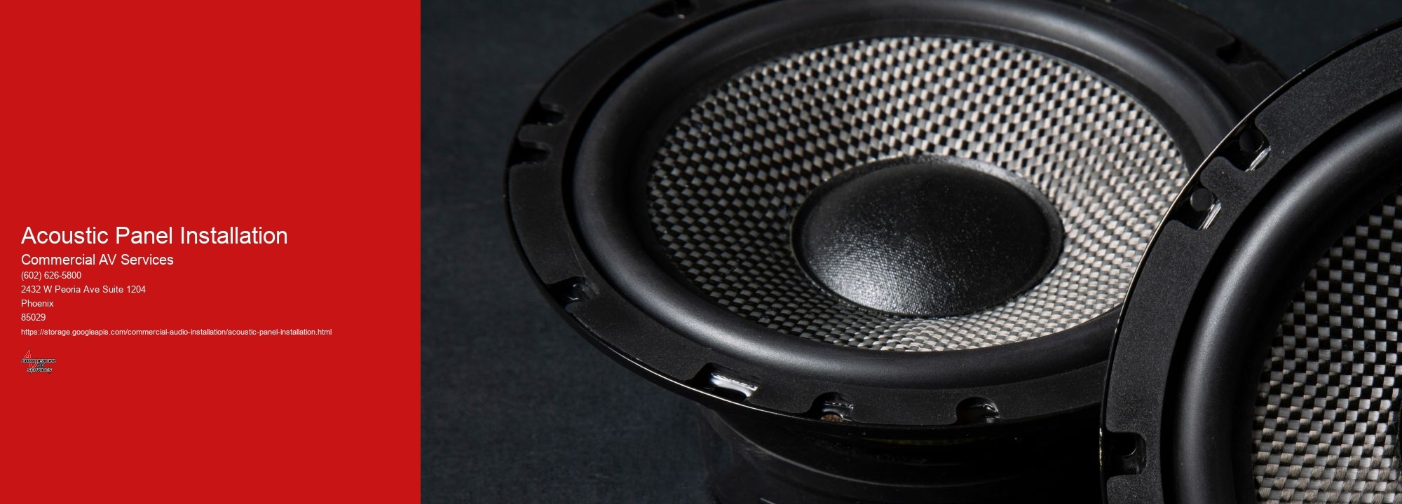 Acoustic Panel Installation