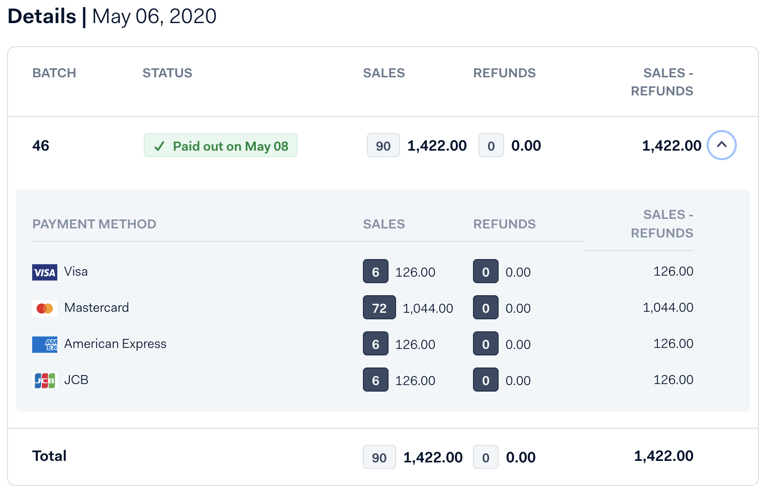 Adyen screenshot