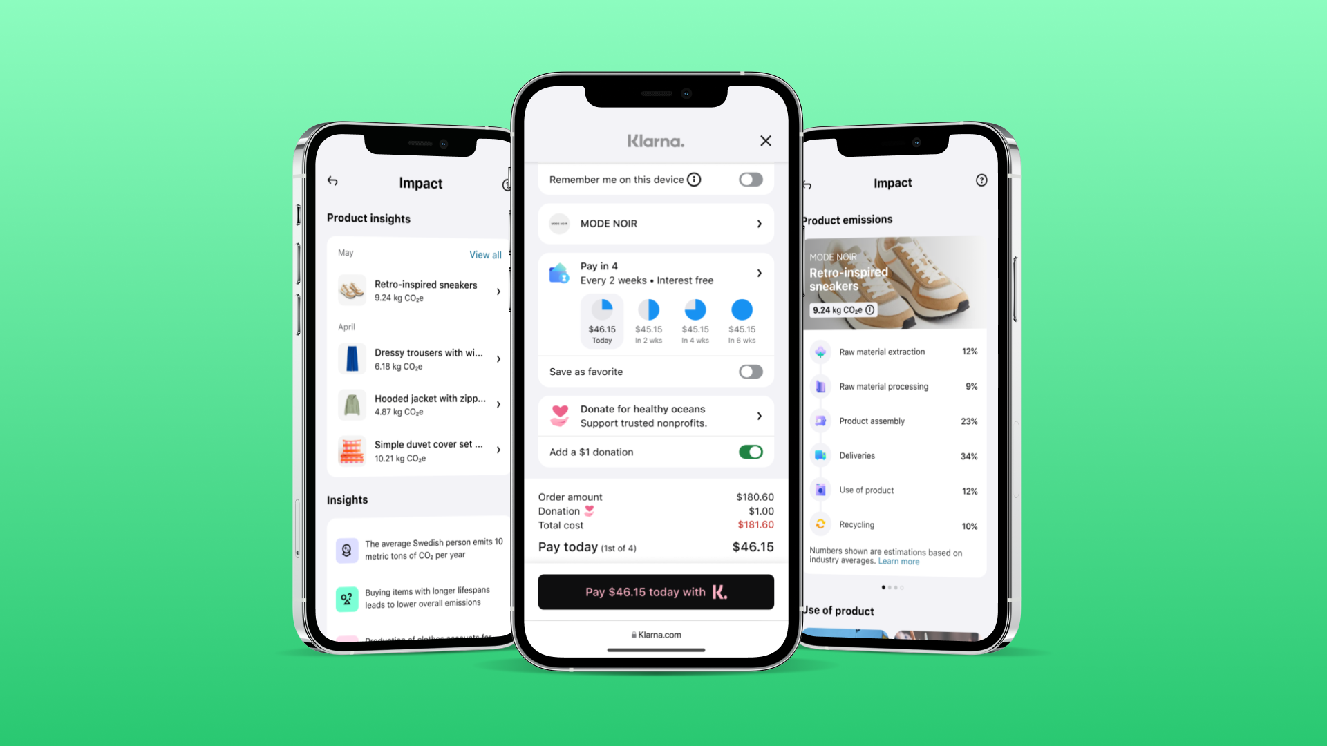 Klarna screenshot