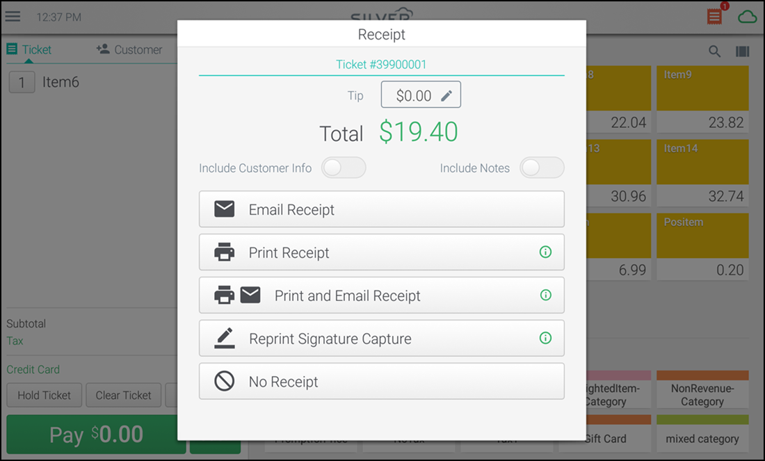 NCR Self-Checkout screenshot