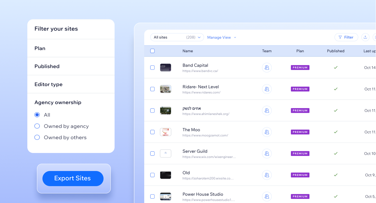 Wix eCommerce screenshot
