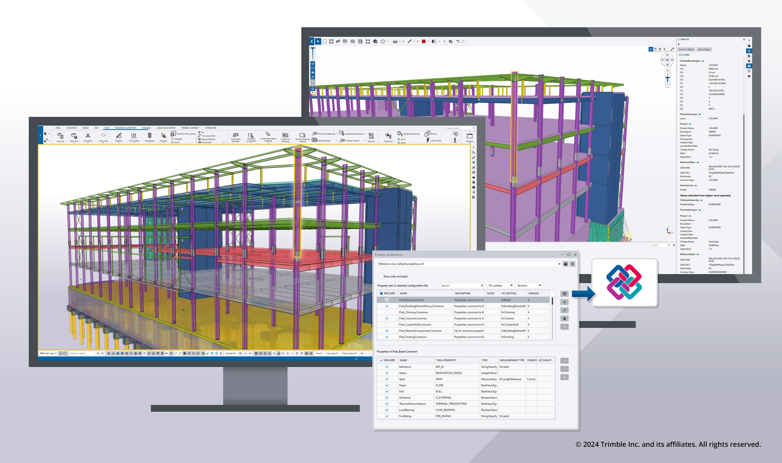 Tekla Structures screenshot