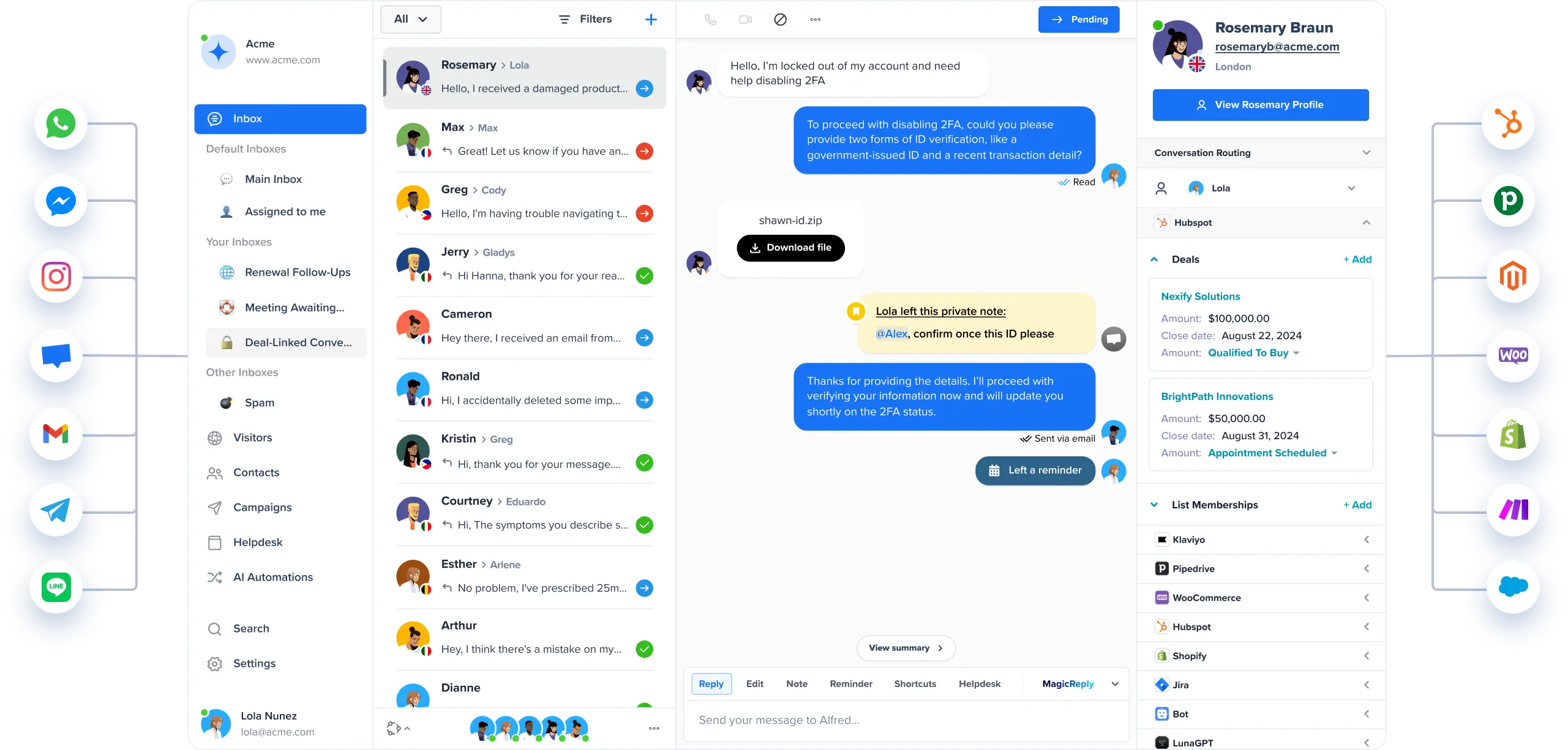 Chat SDKs screenshot