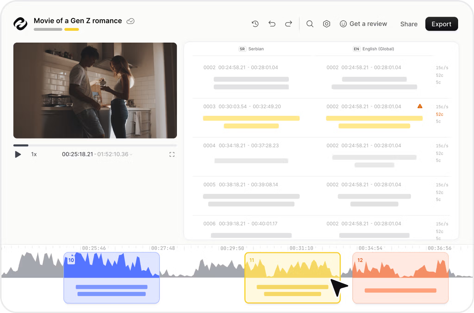 Happy Scribe screenshot