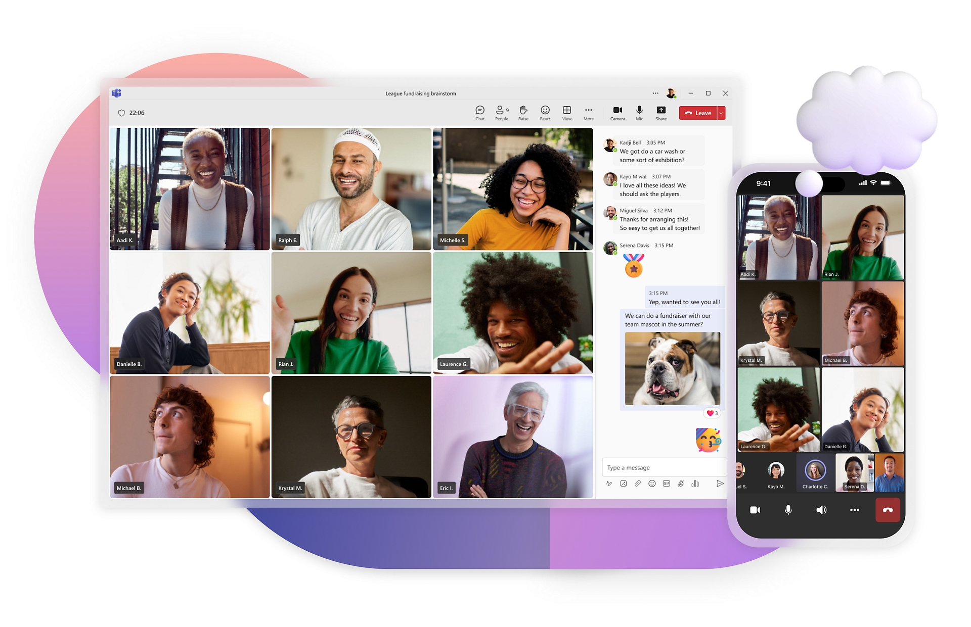 Microsoft Teams AI screenshot