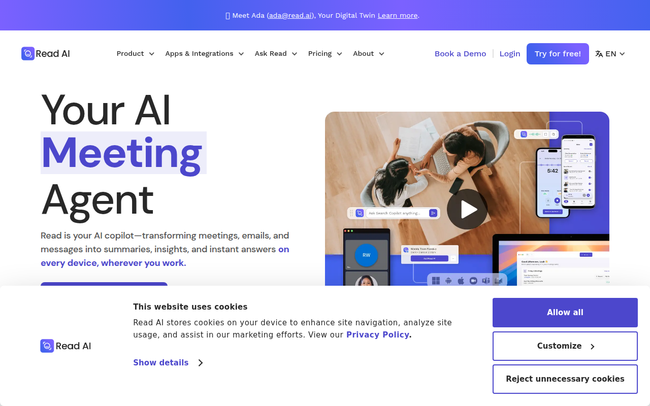 Read.ai screenshot