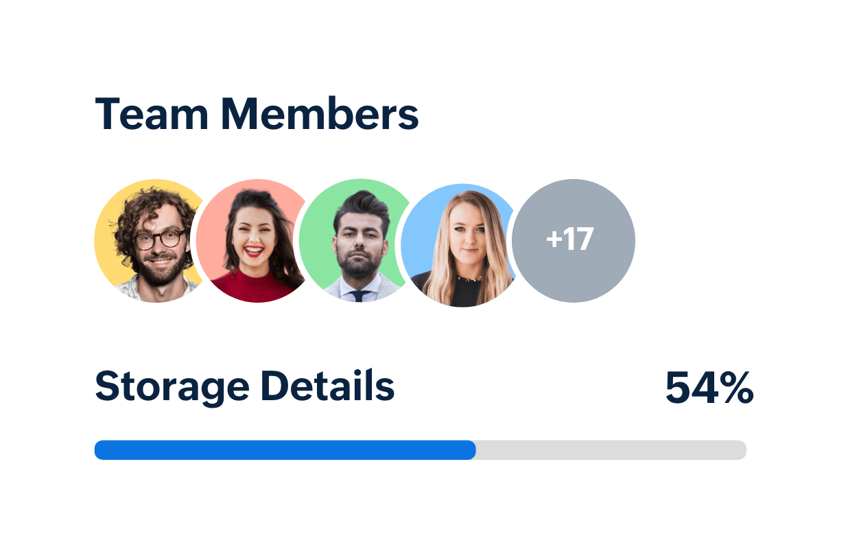 Zoho WorkDrive screenshot