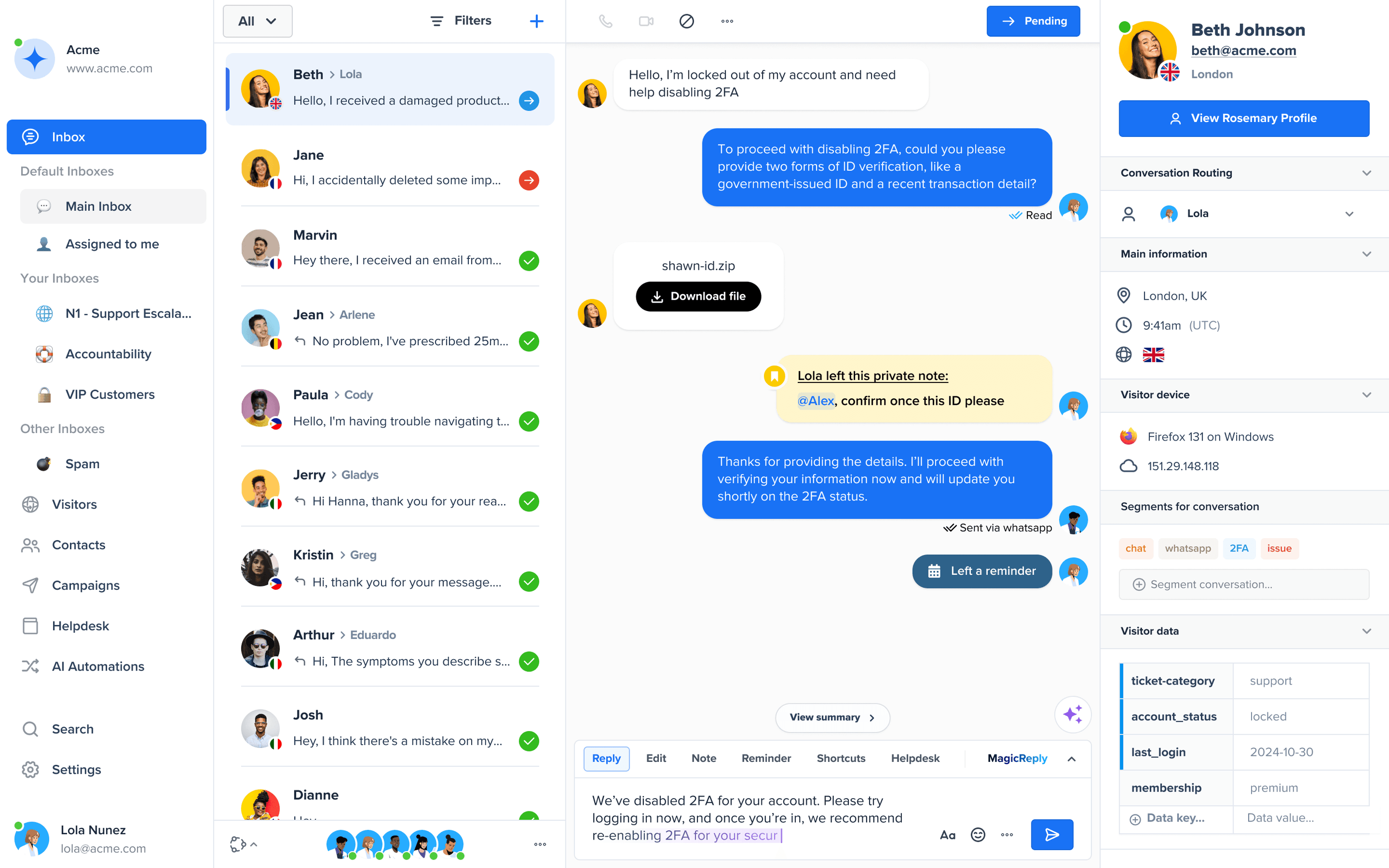 AI Chatbot / AI Agents screenshot