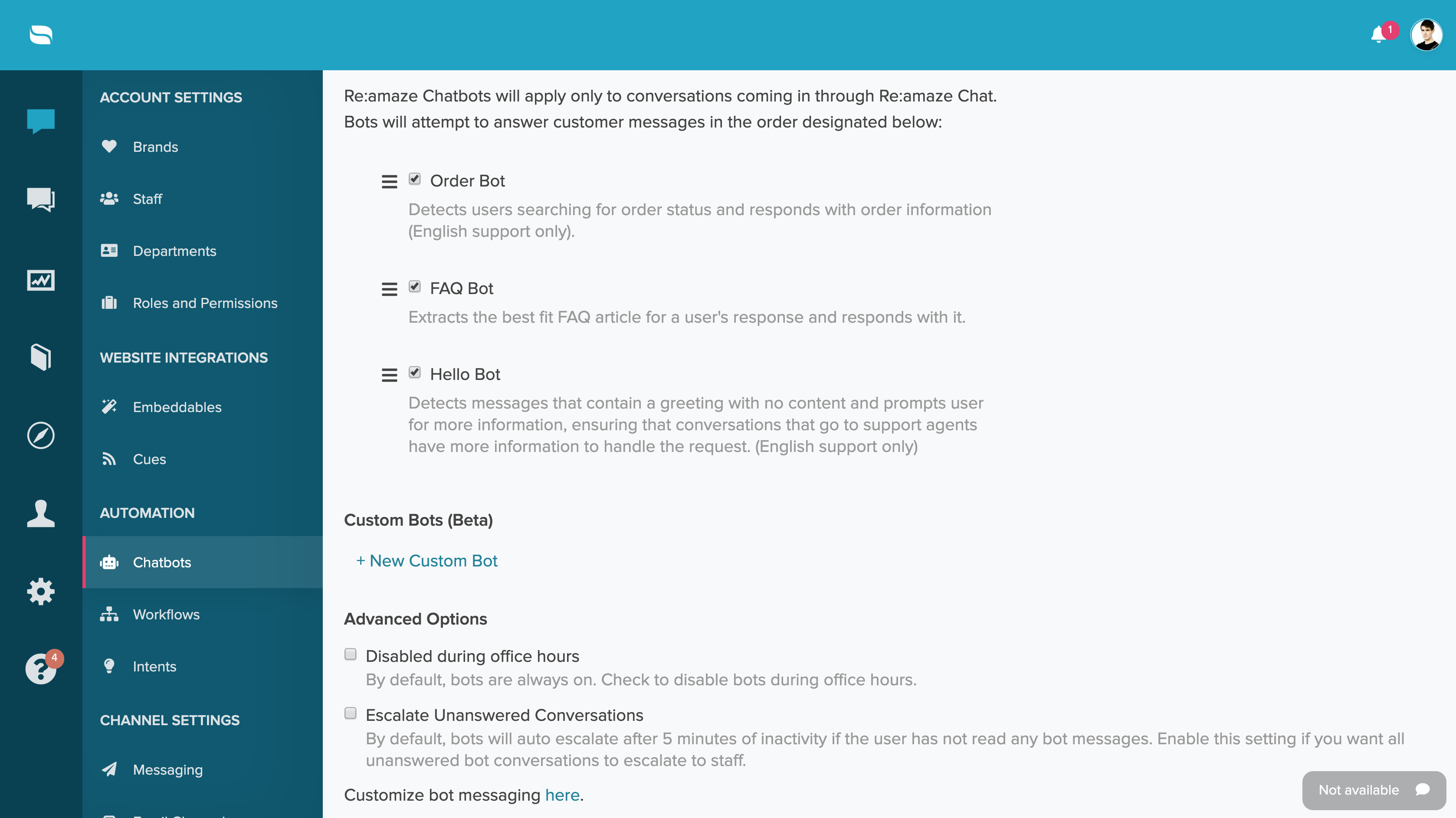 AI Knowledge Base screenshot