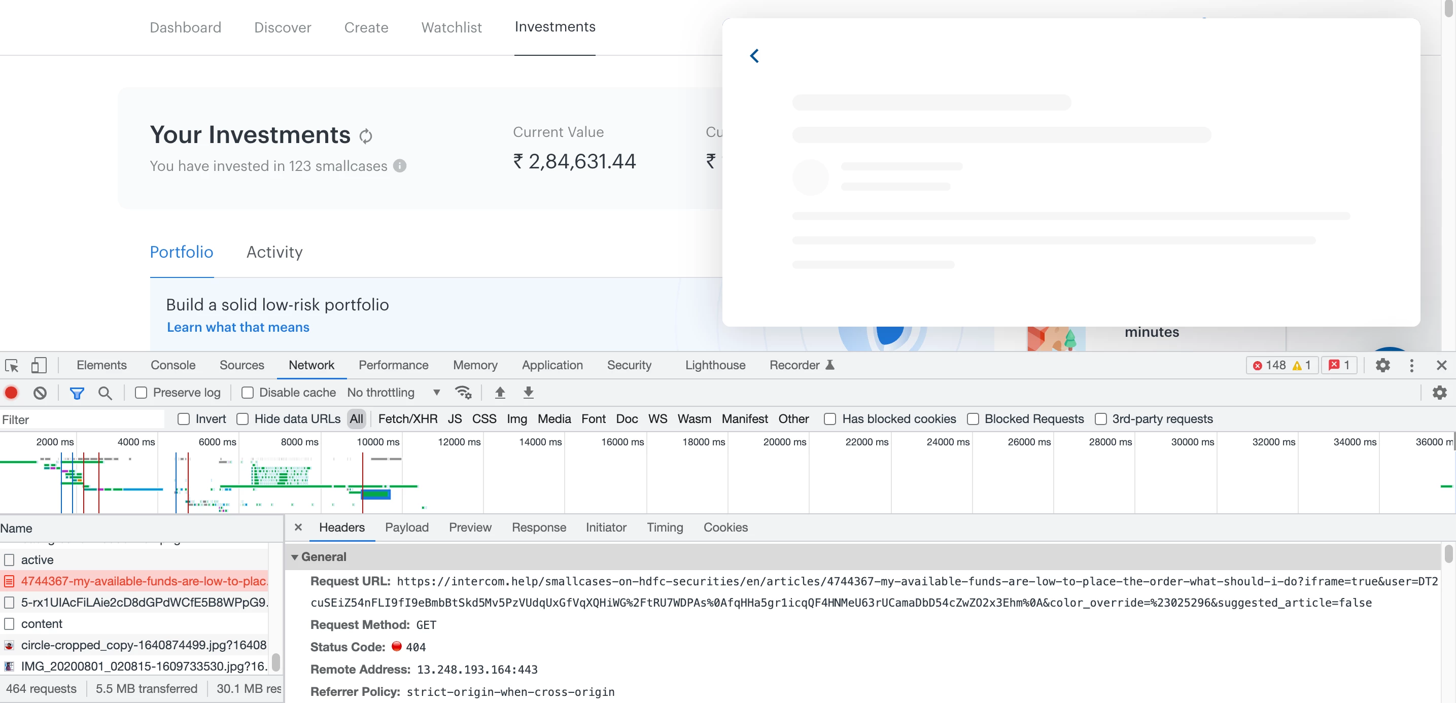 Articles screenshot