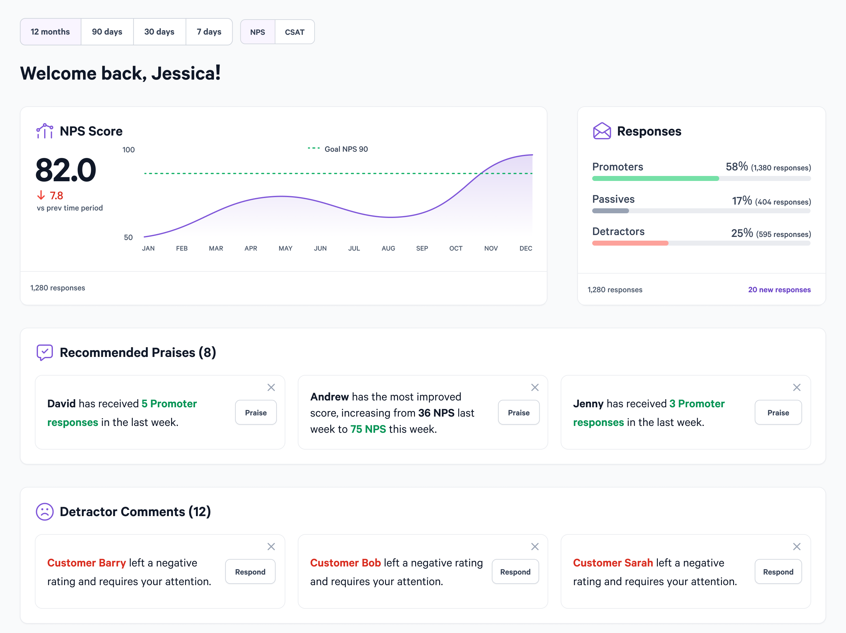 AskNicely screenshot