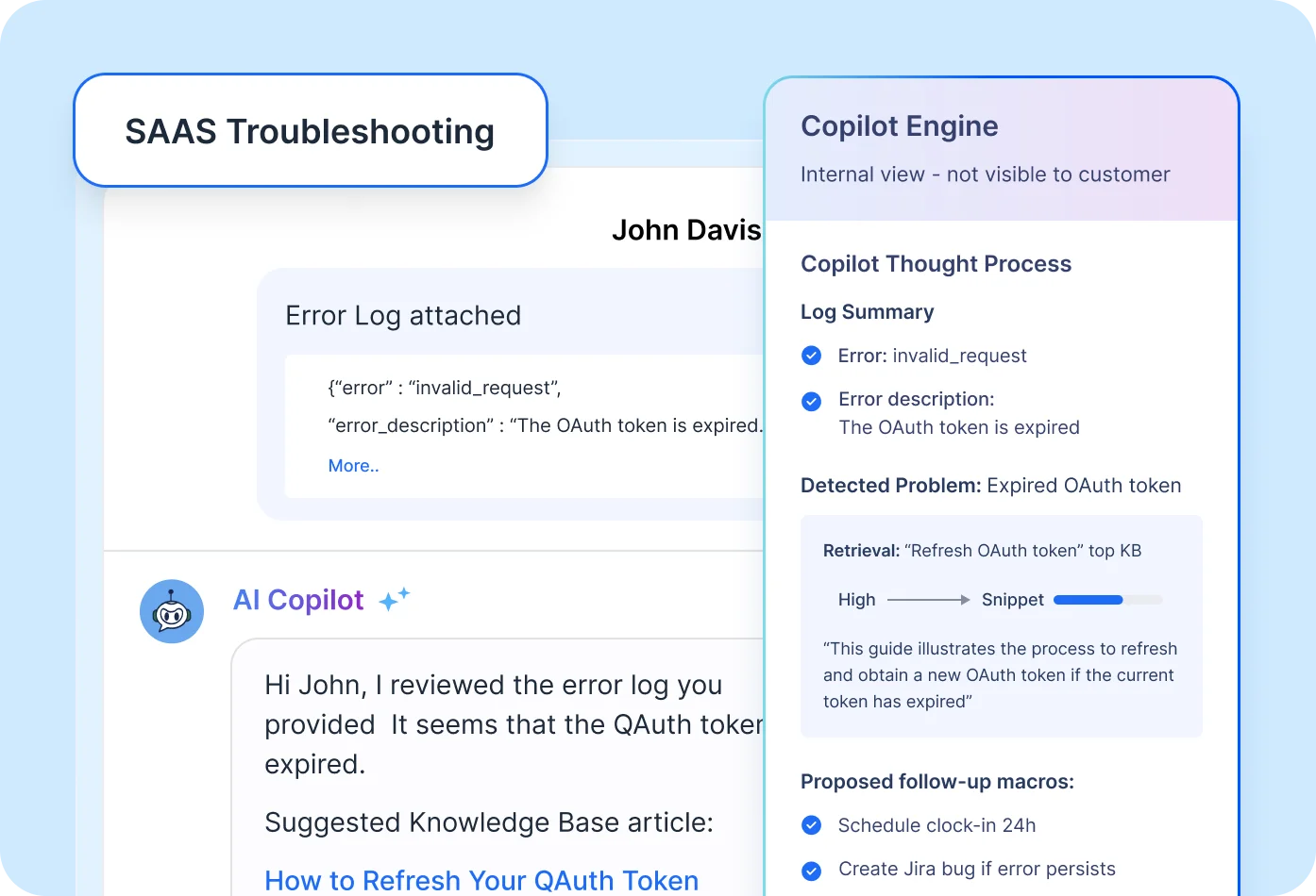 BoldDesk AI Copilot screenshot
