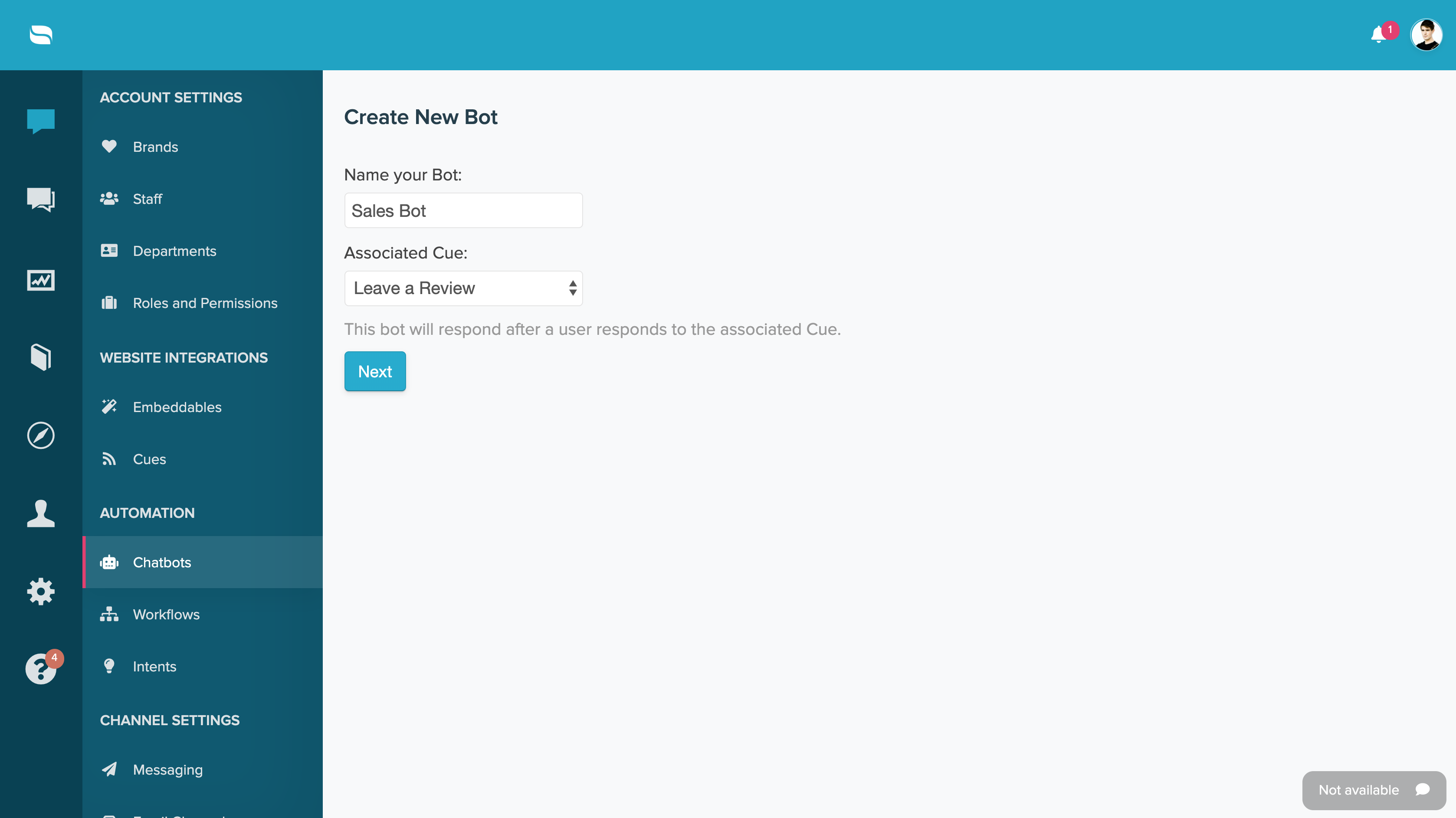 Developer APIs screenshot