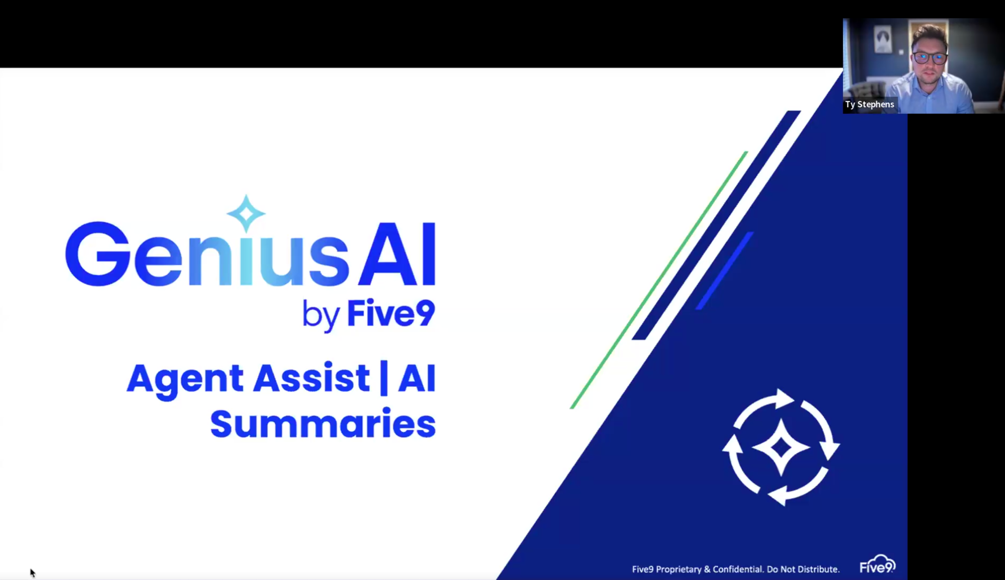 Five9 Genius AI screenshot